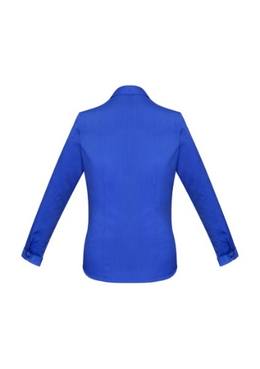 Picture of Biz Collection Ladies Monaco Shirt Long Sleeve Cotton Rich